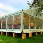 Clearspan Marquee With Raised Solid Floor