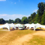 Capri marquees for corporate client in High Wycombe