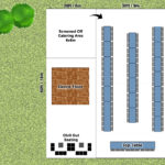 Wedding Marquee With Field Kitchen