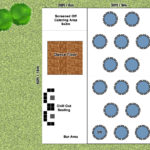 Connected Marquee Plan With Chill Out Seating