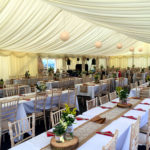 Wedding marquee in Beaconsfield