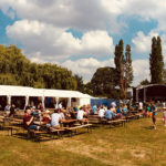 Clearspan marquee at Readipop Festival in Reading