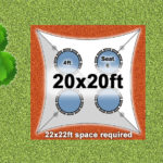 20x20ft Capri / Espree Marquee