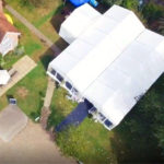 Aerial Clearspan Marquee