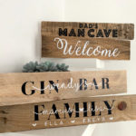 Personalised Rustic Signs