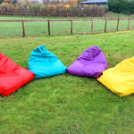 Large Coloured Beanbags